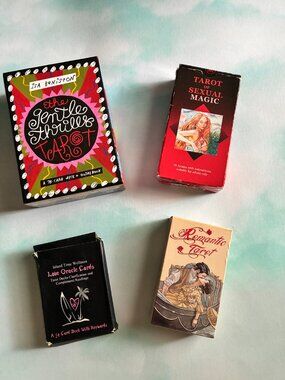 Love Tarot Card 4 Deck Bundle featuring Tarot of Sexual Magic